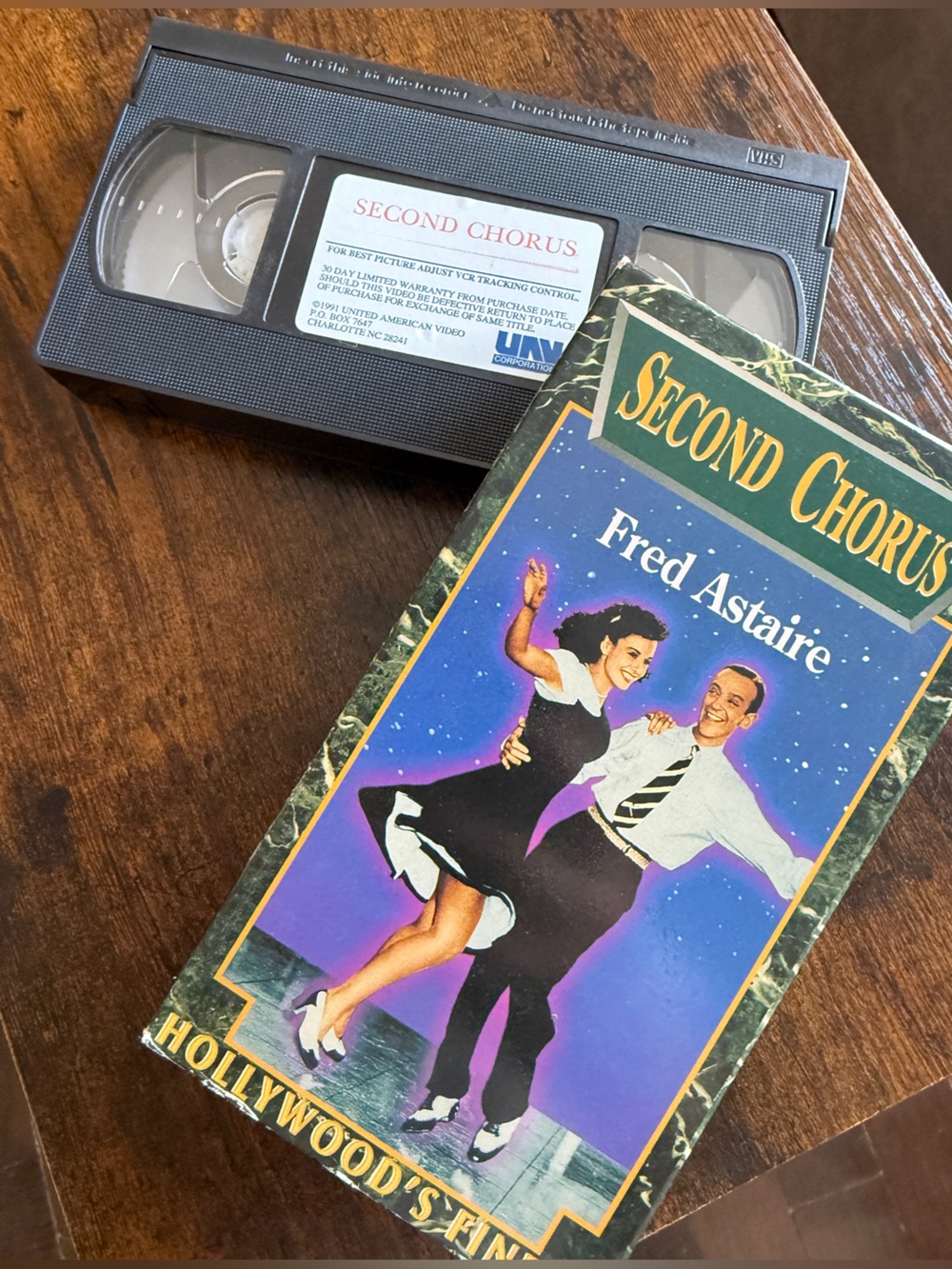 Second Chorus Fred Astaire VHS